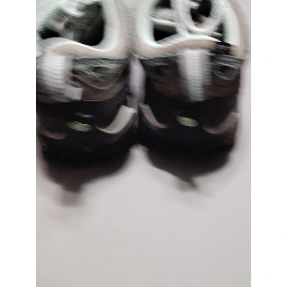Oboz Sawtooth II Low Trail Hiking Shoes Women 7 Gray Green Leather Mesh Athletic